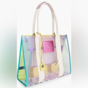Kurt Geiger London Southbank Clear Vinyl Tote Large. NWT.